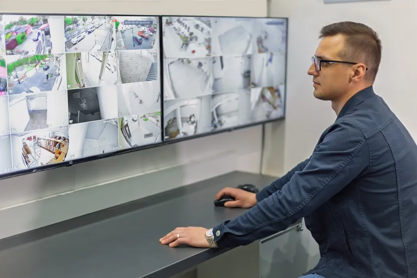 monitoring modern CCTV cameras
